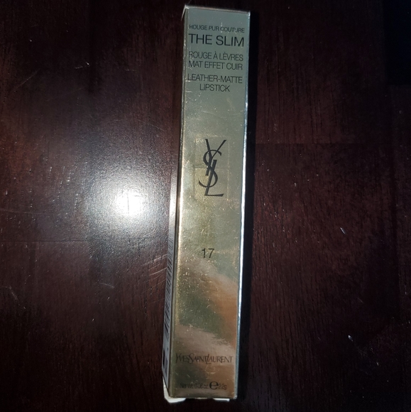YSL NEW NWOT Rouge Pur Couture The Slim Matte Lipstick - Picture 7 of 8